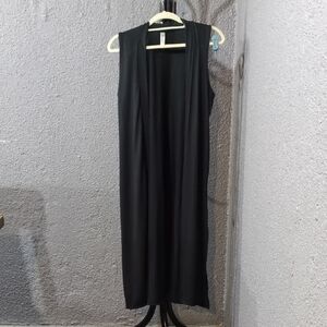 Seven7 Black Maxi Vest